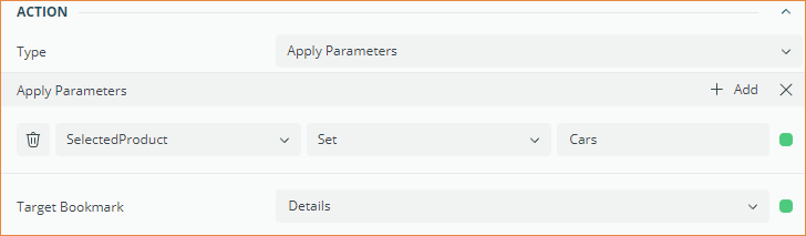 Apply Parameters
