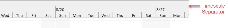 TimeScale Separator