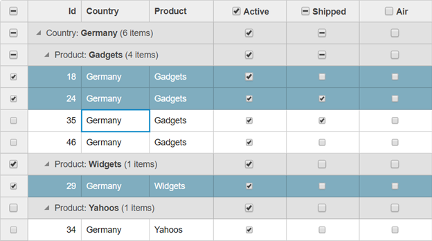 checkbox-based-selection
